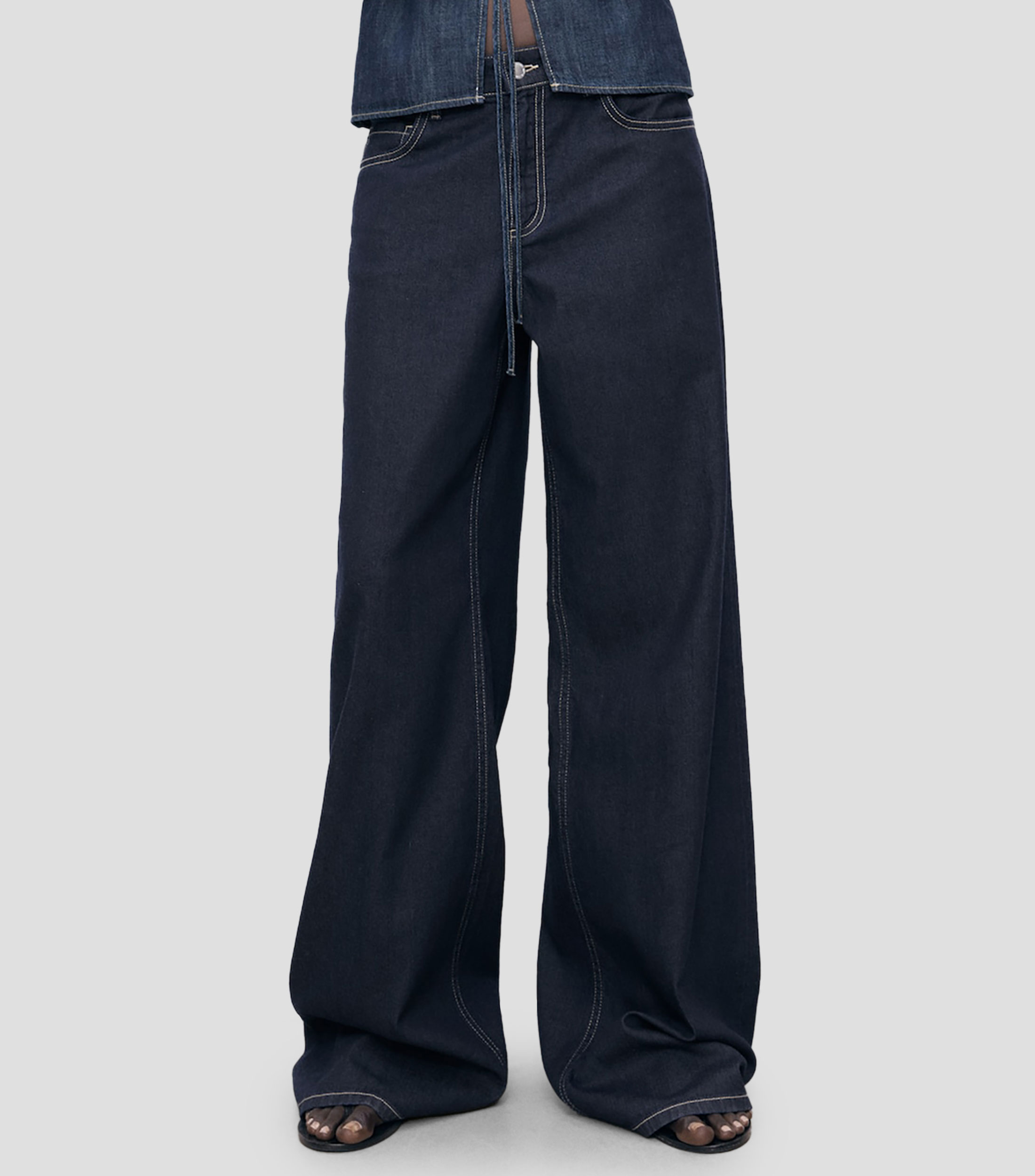 Jeans Wideleg Mujer